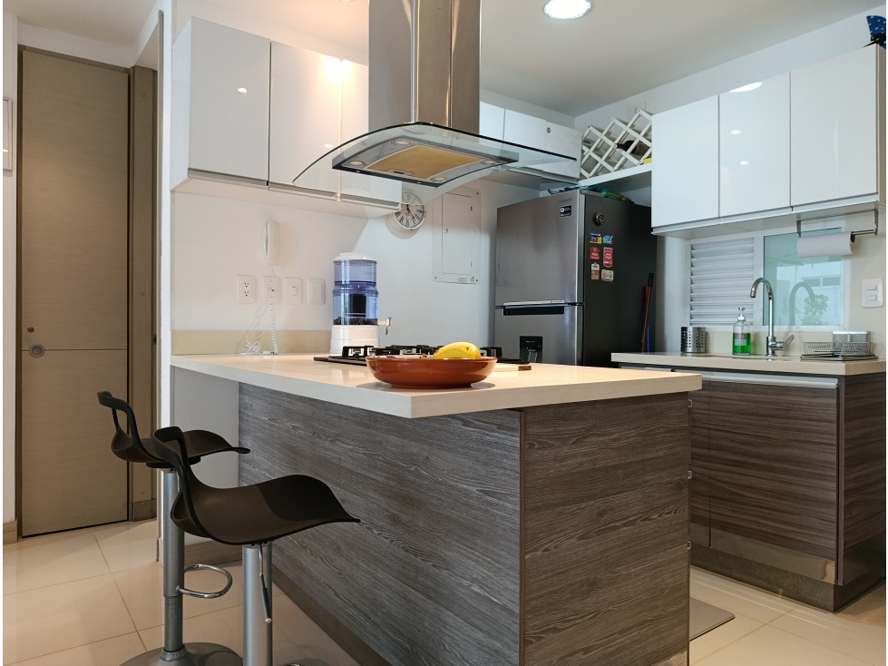 APARTAMENTO CON VISTA AL MAR EN VENTA - BELLO HORIZONTE, SANTA MARTA — foto 6
