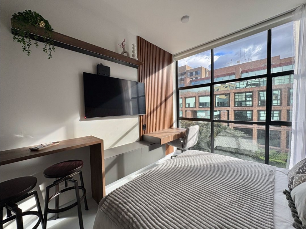 Arriendo Moderno Loft Amoblado parque de la 93