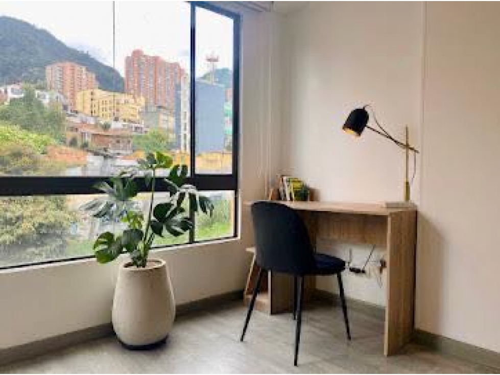 Arriendo Amoblado iluminado vista amplio — foto 3