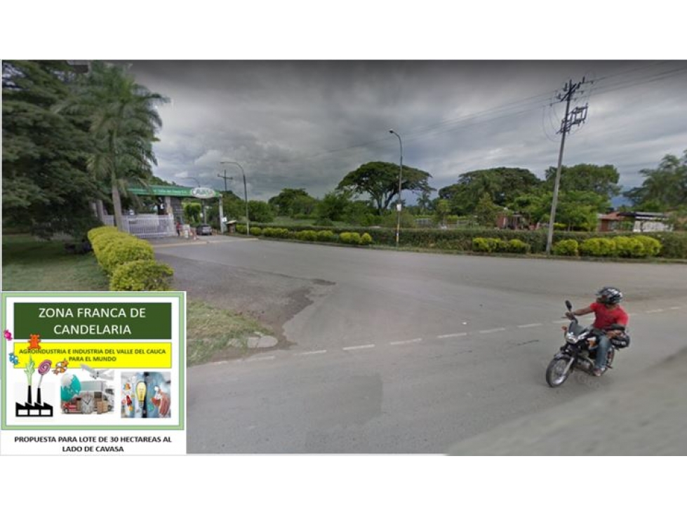 AL LADO DE CAVASA EL MEJOR LOTE DEL VALLE DEL CAUCA ESTRATEGICO - 5