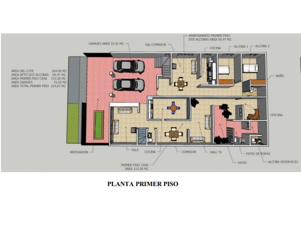CASA EN VIPASA NORTE RENTANDO DOS PISOS CON 2 APARTAMENTOS