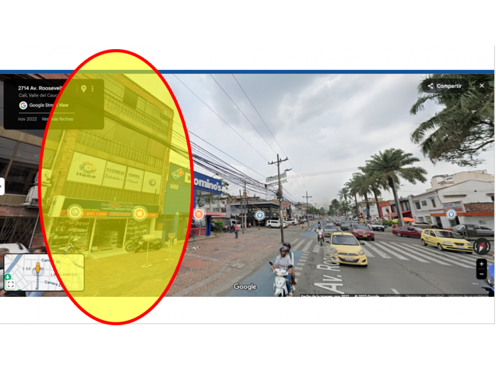 ALQUILER ARRENDAMIENTO AVENIDA ROOSVELT LOCAL DE 120