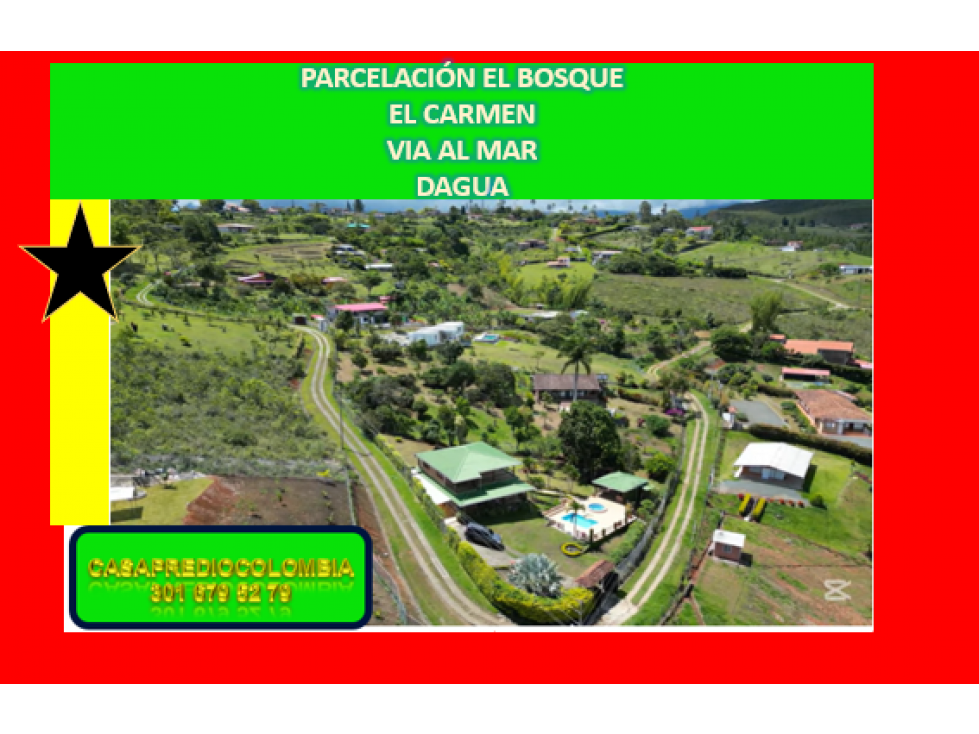 EL CARMEN PARCELACIÓN EL BOSQUE VIA AL MAR D120426