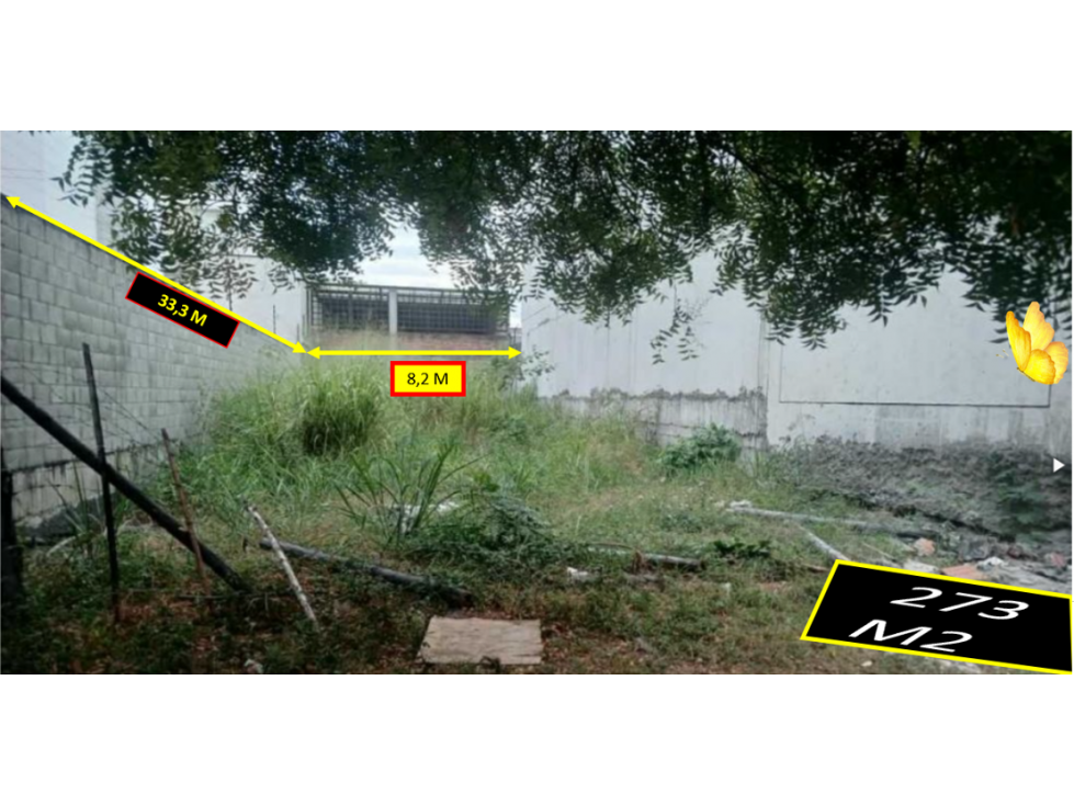 LOTE BARRIO LA FLORA 273 M2 CON PROYECTO APROBADO VENTAJAS C070926-1 — foto 4