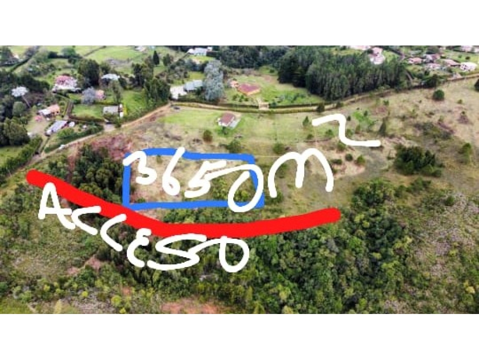 VENTA DE LOTE EN GUARNE, VEREDA PIEDRAS BLANCAS