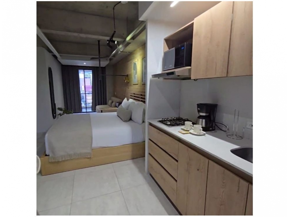 VENTA APARTA ESTUDIO TIPO LOFT EN BELÉN LOS ALPES AMOBLADO-AIRBNB — foto 5