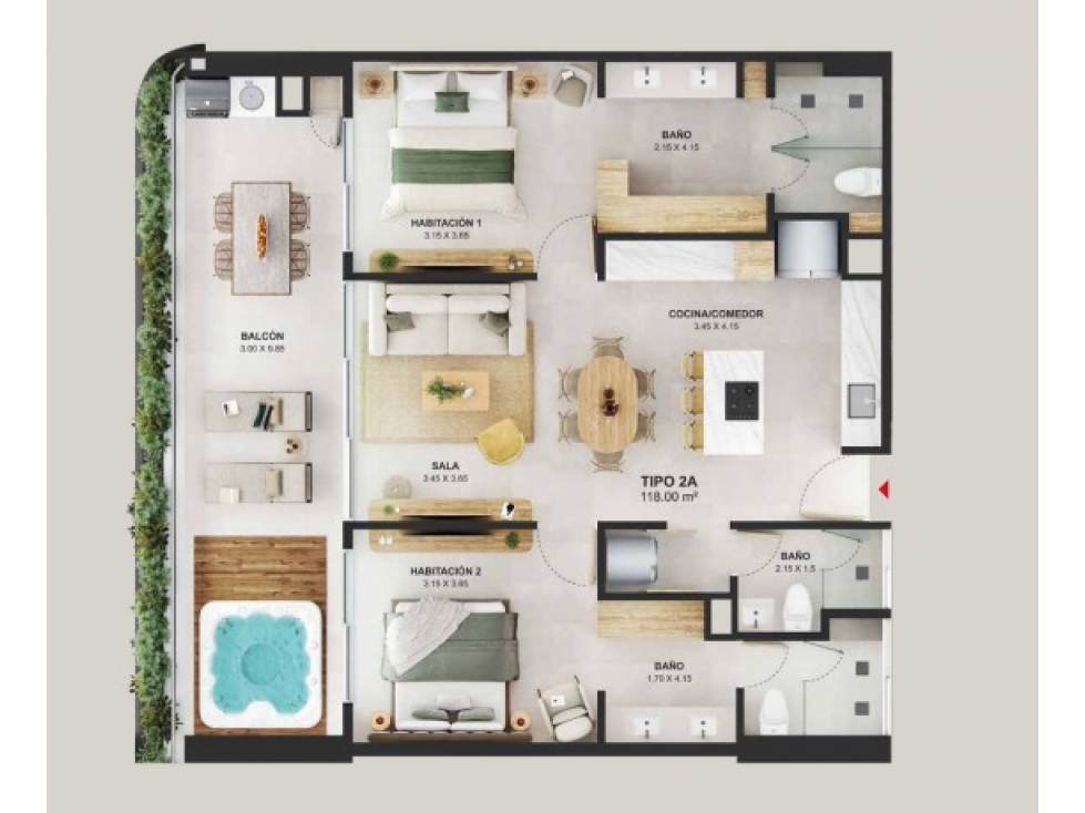 CESIÓN DE DERECHOS APARTAMENTO EN SANTA MARTA W10311898 XU - 4