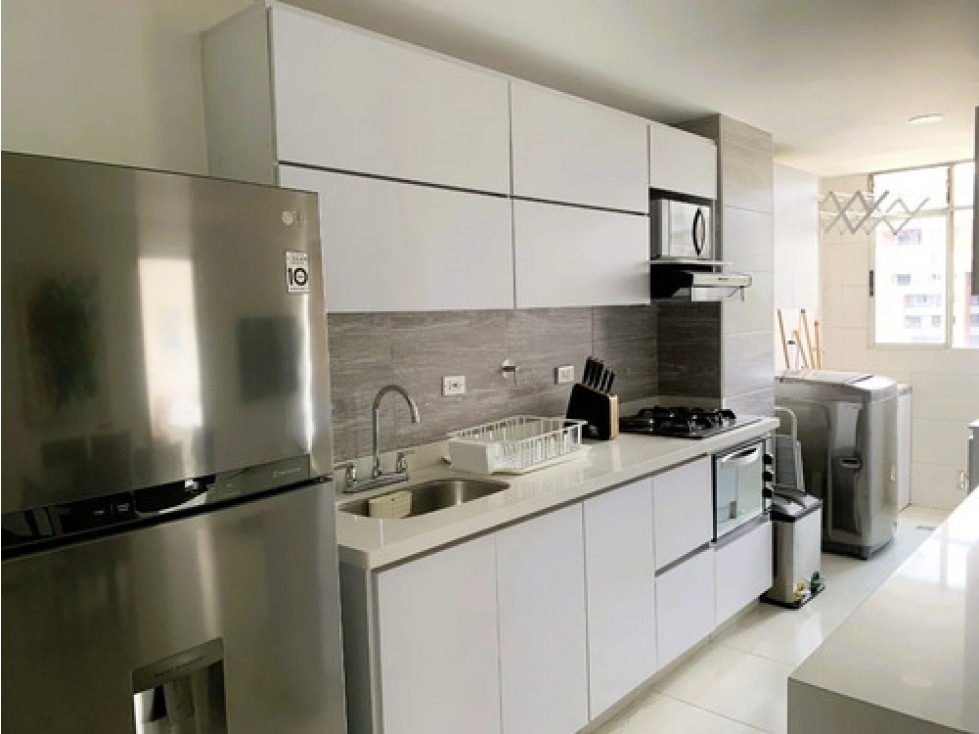 Apto amoblado en venta Patio Bonito 53 m², piso alto, 1 hab — foto 4