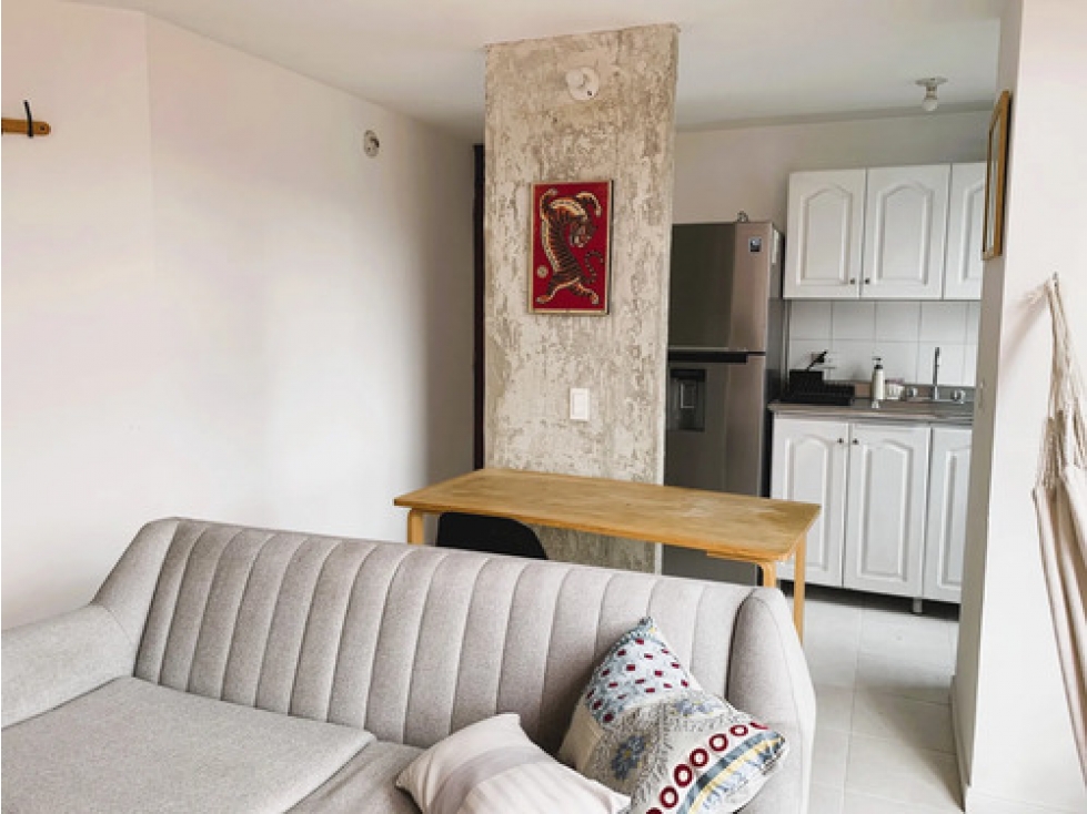 Apto amoblado en arriendo Villa Carlota El Poblado, 2 hab — foto 6
