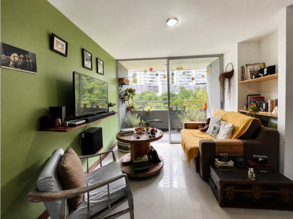 Apto en arriendo Las Palmas El Poblado 68 m², 2 hab, Club House — foto 3