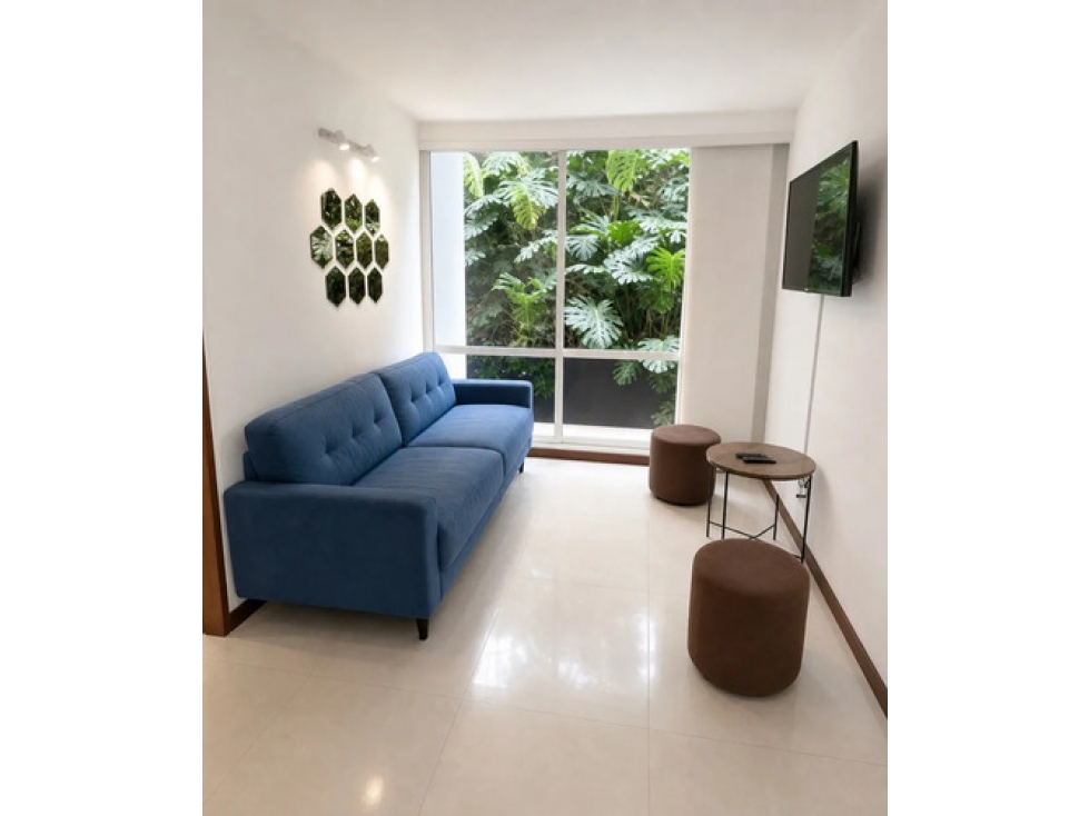 Apto amoblado en arriendo San Julián El Poblado 78 m², 3 hab — foto 2