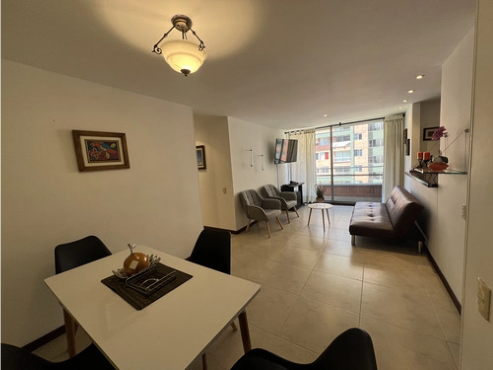 Apto amoblado en arriendo Ciudad del Río 72 m², piso 12, 3 hab — foto 3