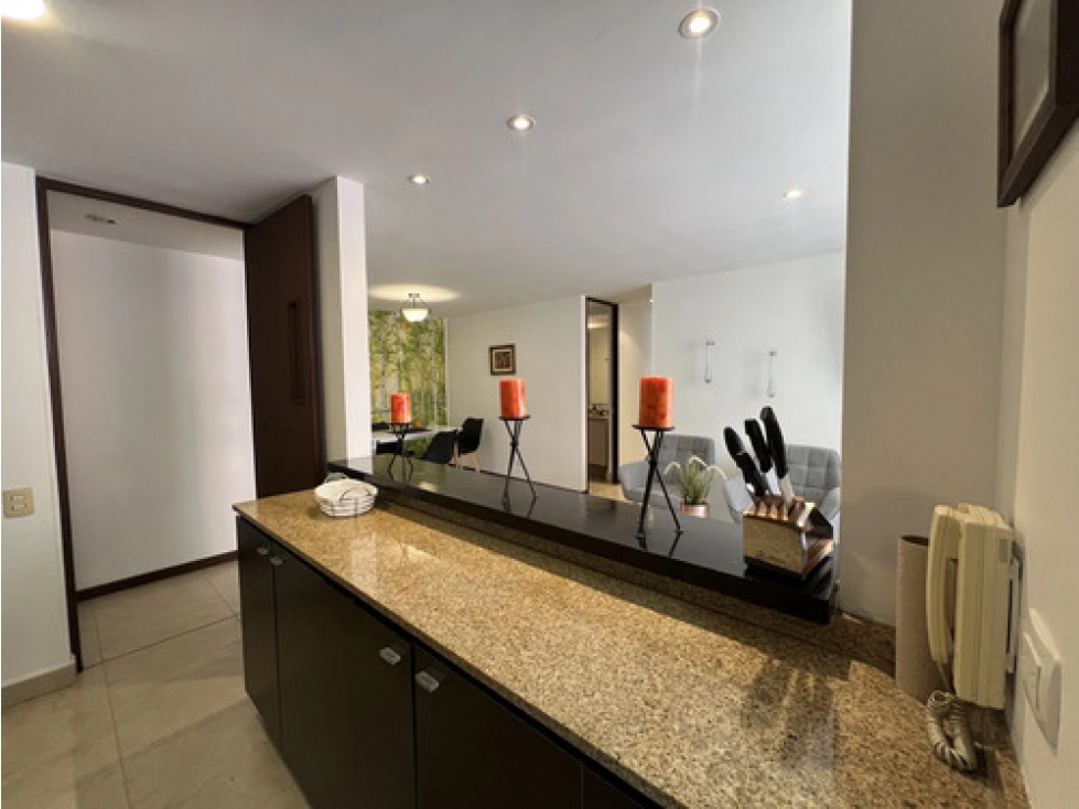 Apto amoblado en arriendo Ciudad del Río 72 m², piso 12, 3 hab — foto 6