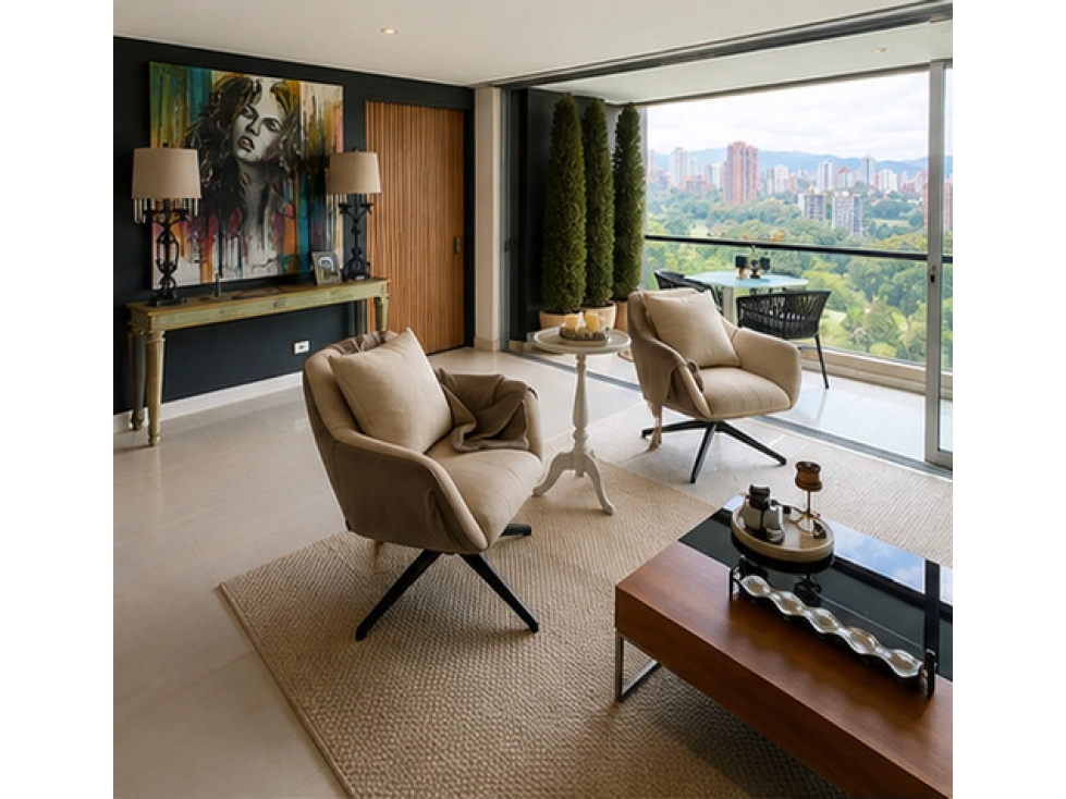 Apto moderno en arriendo Los Balsos El Poblado 120 m², domótica — foto 5