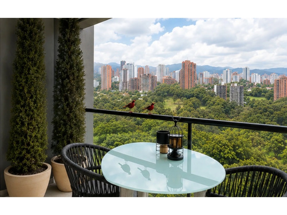 Apto moderno en arriendo Los Balsos El Poblado 120 m², domótica — foto 6