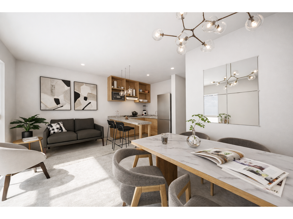 Departamento en Verdana Residencial, 3 Recámaras, C.70 m2, Gran Ubicación - 2