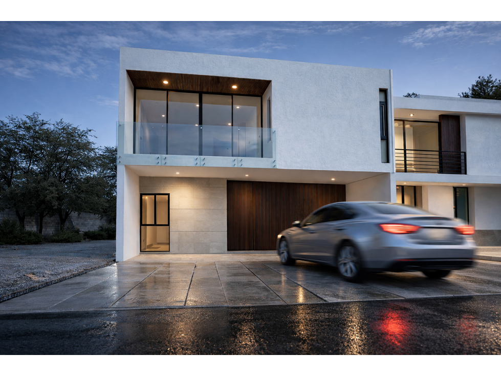 Casa en venta en Cañadas del Arroyo, Recámara en PB, Hermoso Diseño de Autor - 1