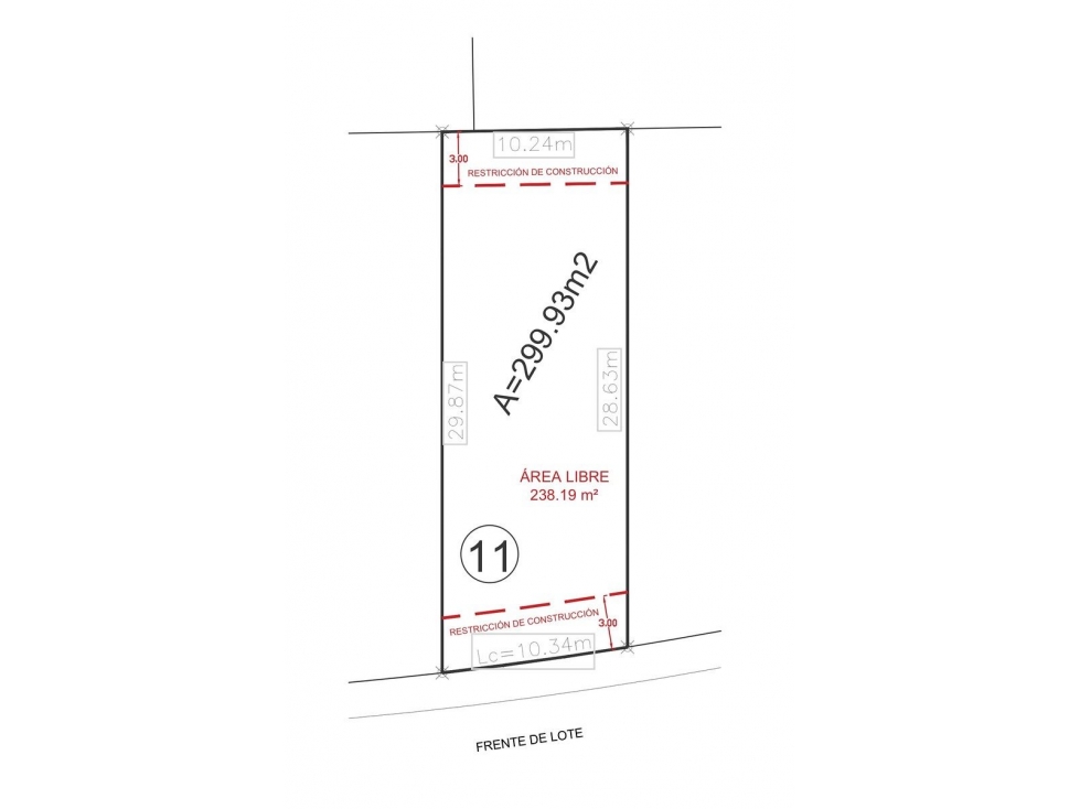 Terreno en venta en Cumbres del Lago, 300 m2 - Terreno Residencial - 6