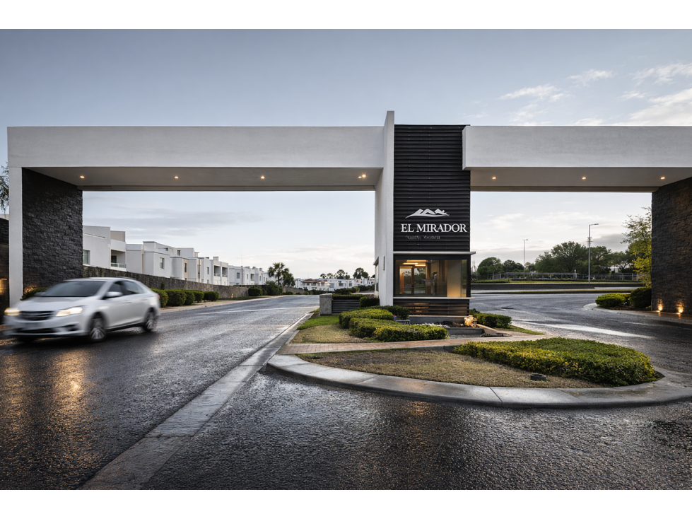 Terrenos en venta en El Mirador de 190 m2, El Marques, Querétaro. - 1