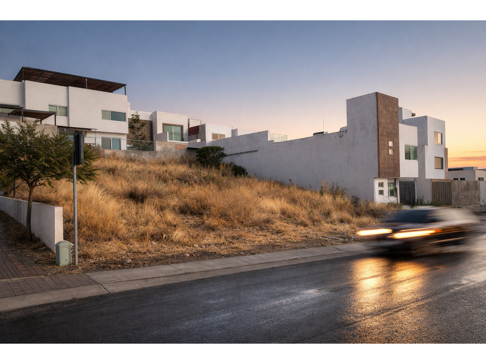 Terreno en venta en El Refugio, Querétaro, 168.57m², Gran Ubicación, Oportunidad - 1
