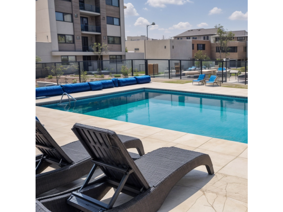Departamento en venta en Zibatá, 2 Recámaras, 2 Baños, Alberca, LUJO! - 4