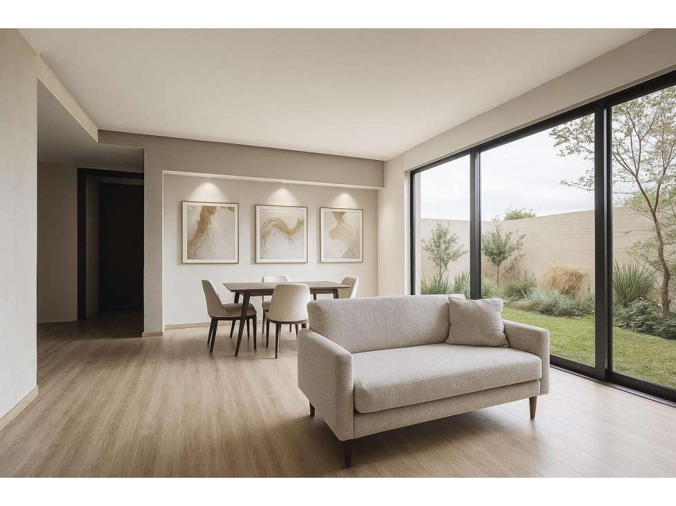 departamento 3 ambientes planta baja en venta en lujan desde el pozo con patio y cochera las moras 4