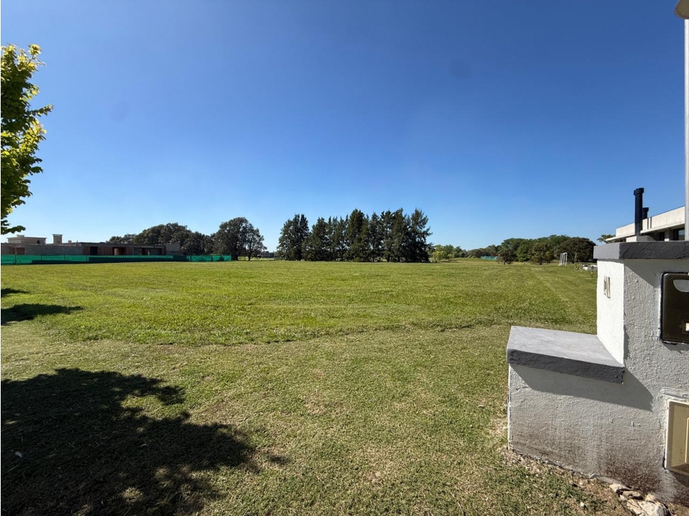 Terreno central con fondo al golf en venta en lujan barrio cerrado Everlinks golf UF 39 — foto 6