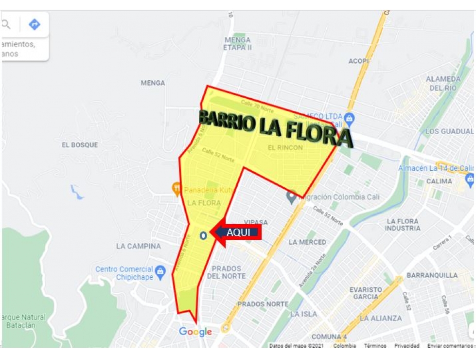 LOTE EN EL MEJOR LUGAR D LA FLORA NORTE DE CALI 2026