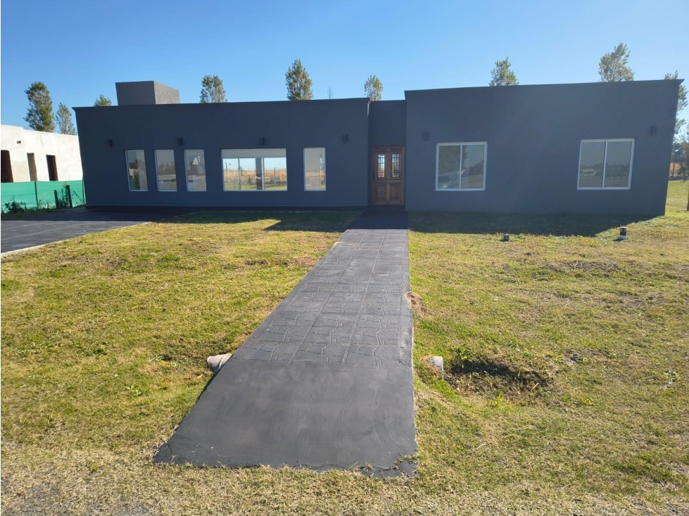 Casa a estrenar de 4 ambientes en venta en barrio cerrado los juncos lujan a56 — foto 2