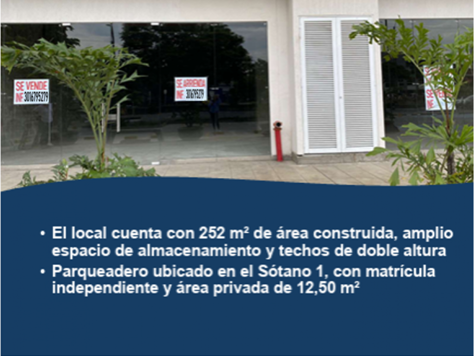 252 M2 LOCAL EN LA FLORA AV. 3N 52N PORTUZ D18022026 $17,000.000 — foto 5