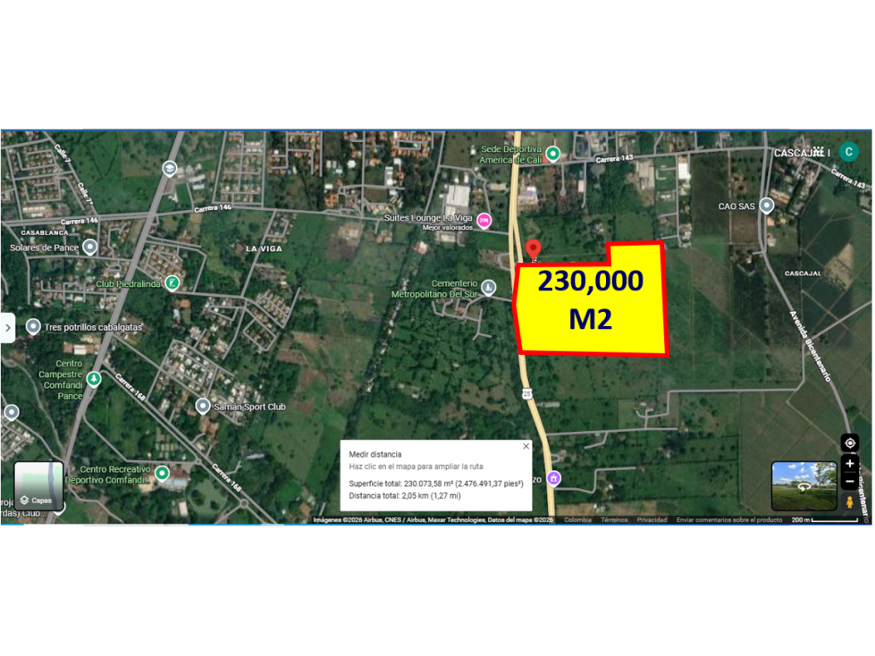 CASCAJAL VIA PANAMERICANA LOTE DE 230,000 M2. SEPT 15 2026 — foto 3