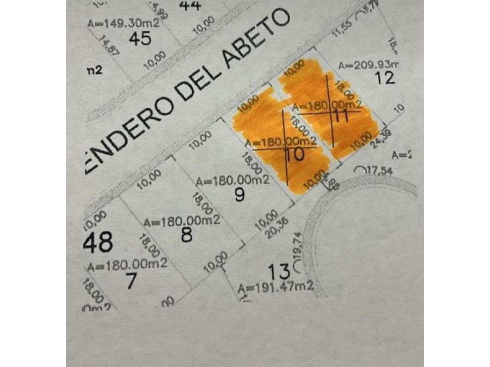 Se Venden 2 Terrenos de 180 m2 en El Encino, Club de Golf de 18 Hoyos, Luxury - 5