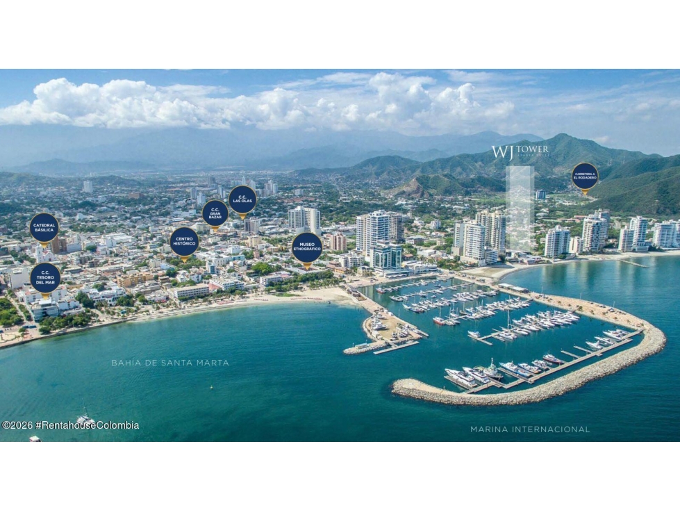 Apartamento en Santa Marta (Magdalena) RAH CO: 26-823 - 1
