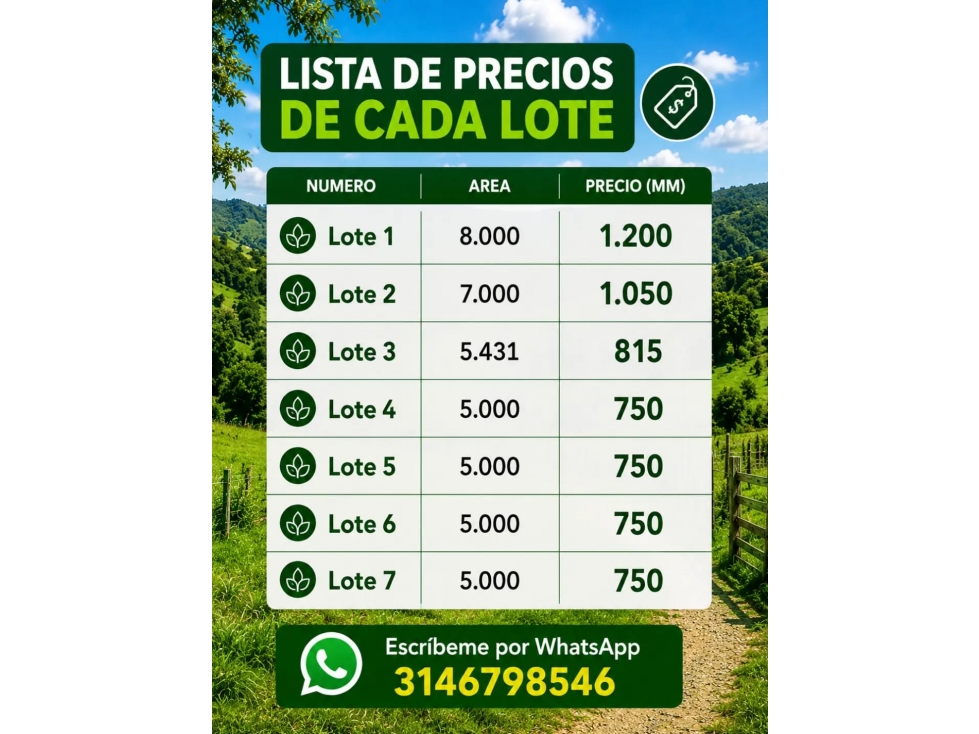 Venta Lotes en Santa Elena Vereda Piedras Blancas — foto 6