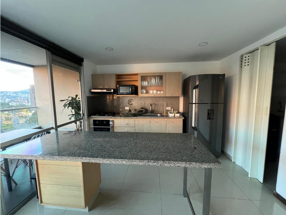 Arriendo apartamento amoblado en el Poblado