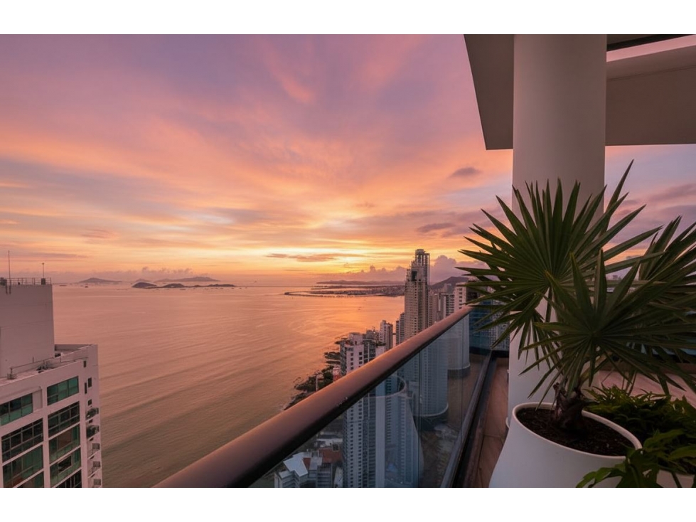 Apartamento de Lujo Frente al Mar PH Ocean Front, Punta Paitilla.