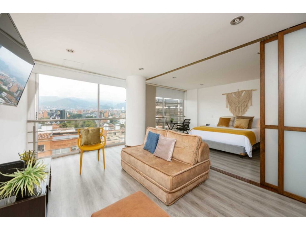 PLU-2134 APARTAMENTO AMOBLADO TIPO ESTUDIO LAURELES