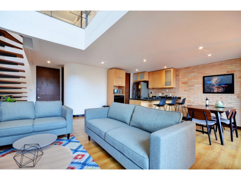 PLU-3980 APARTAMNETO AMOBLADO DUPLEX POBLADO