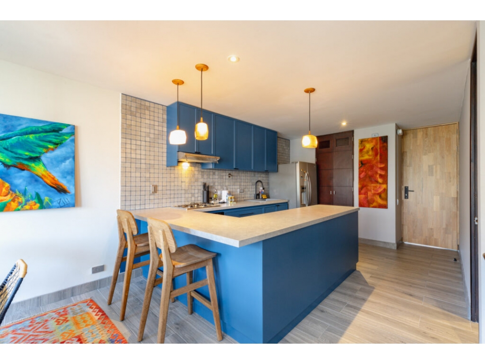 PLU-1023 APARTAMENTO AMOBLADO DE UNA HABITACIÓN POBLADO MODERNO — foto 3