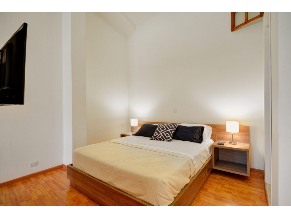 PLU-3989 APARTAMENTO AMOBLADO DE UNA HABITACION LAURELES