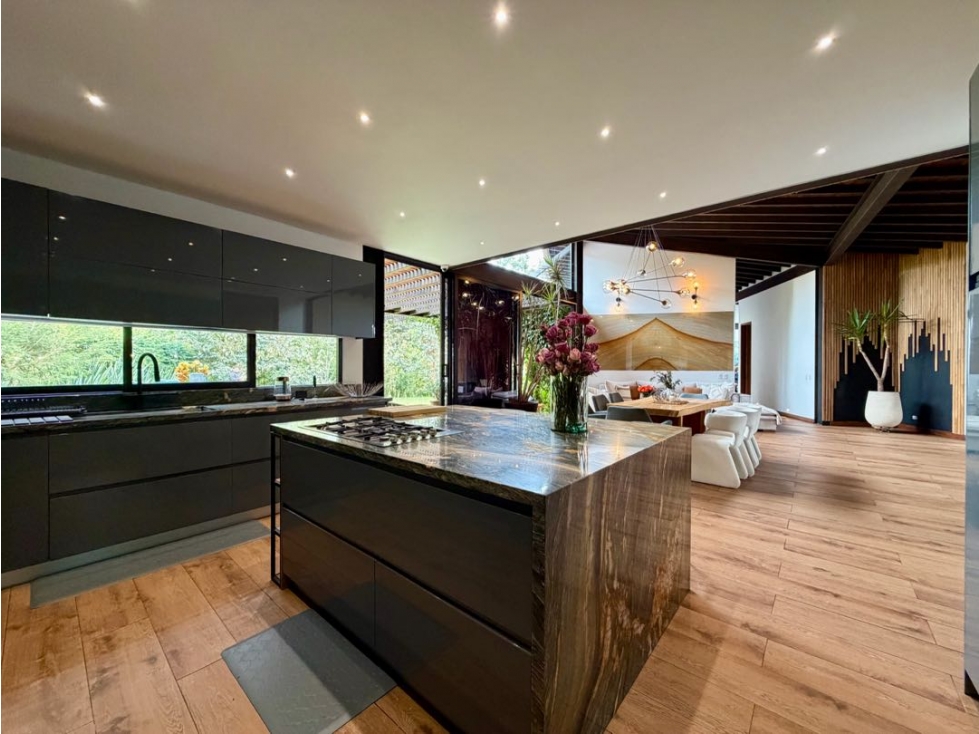 Casa campestre de un nivel en venta El Retiro