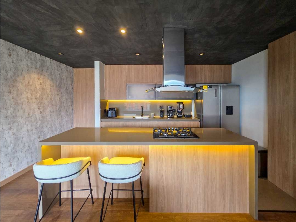 APARTAMENTO MODERNO EN RENTA AMOBLADO - SECTOR ESMERALDAL ENVIGADO