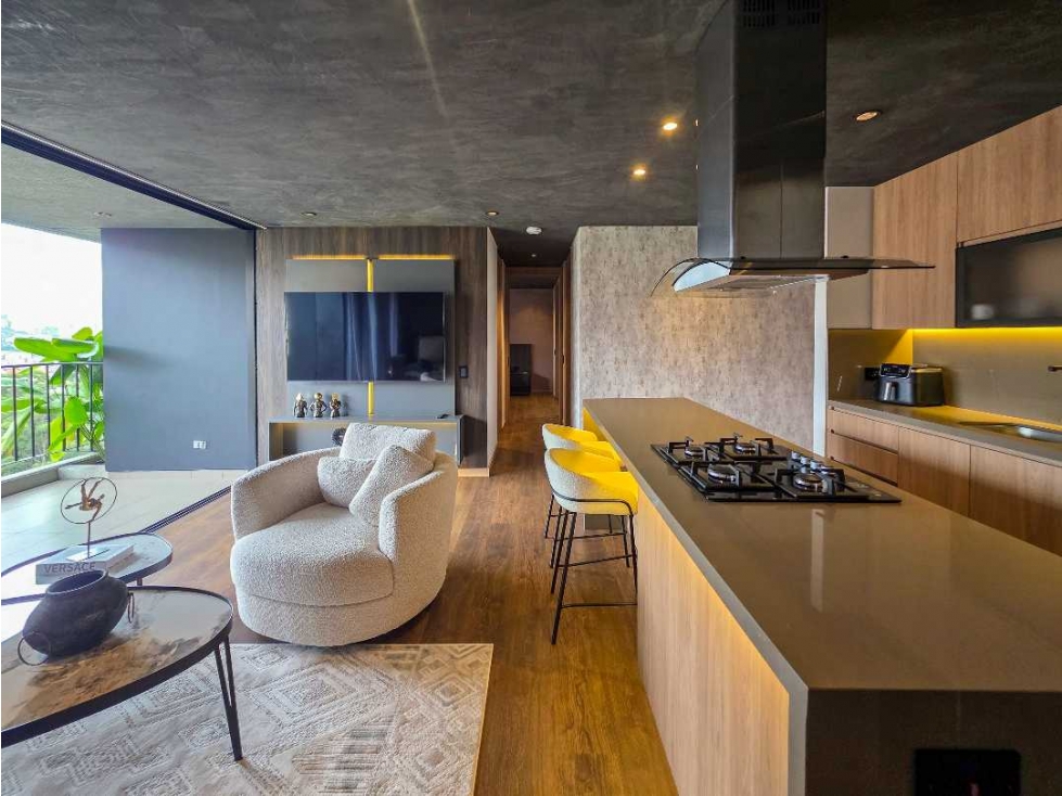 APARTAMENTO MODERNO EN RENTA AMOBLADO - SECTOR ESMERALDAL ENVIGADO — foto 2