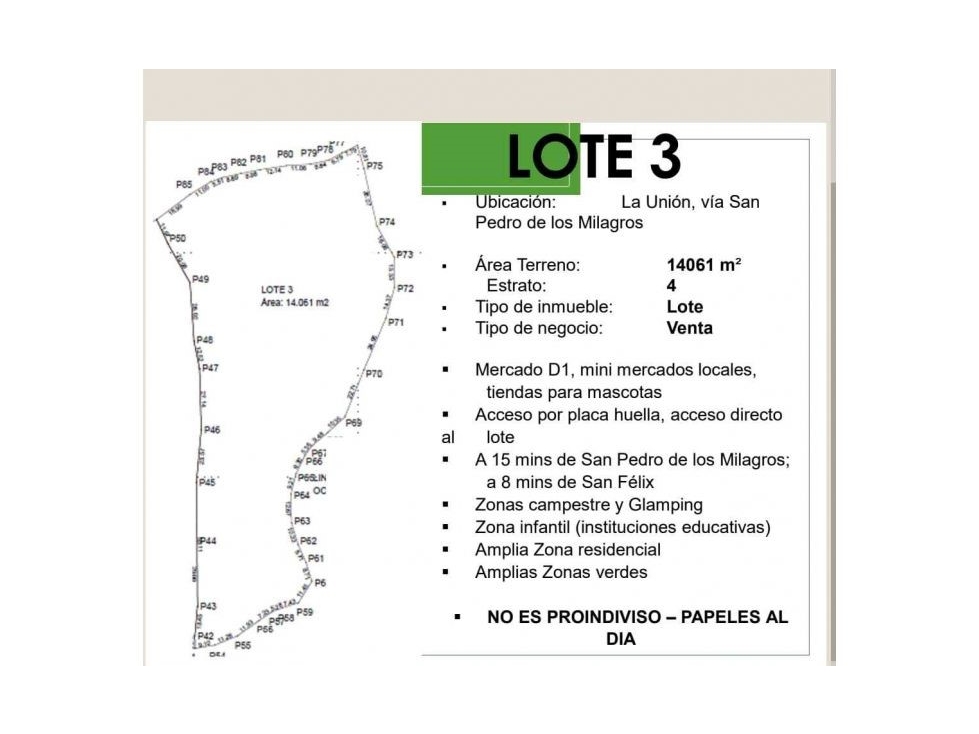 Venta Lote Suburbano. en San Félix vía San Pedro. Antioquia. - 4