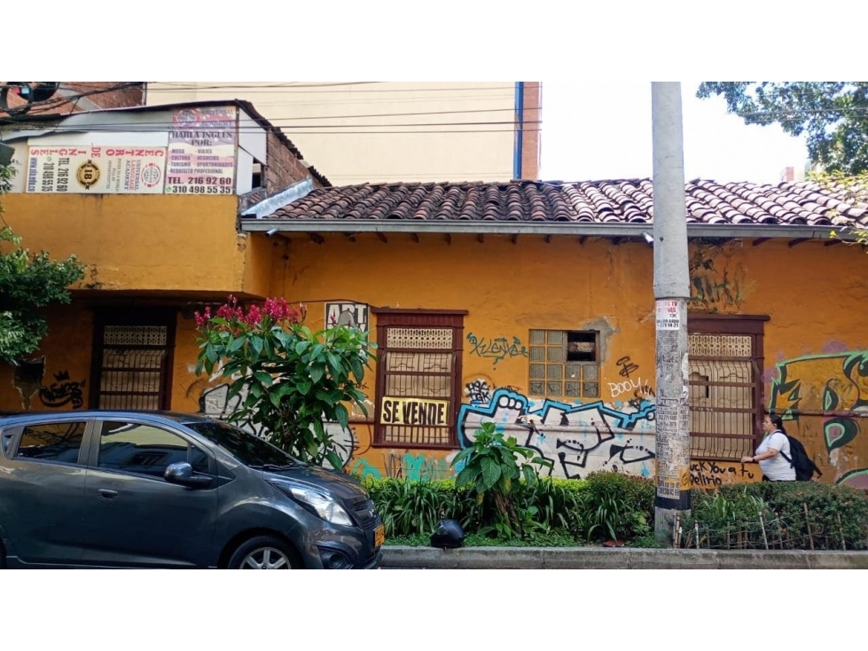 Venta casa lote comercial Boston centro - Medellin