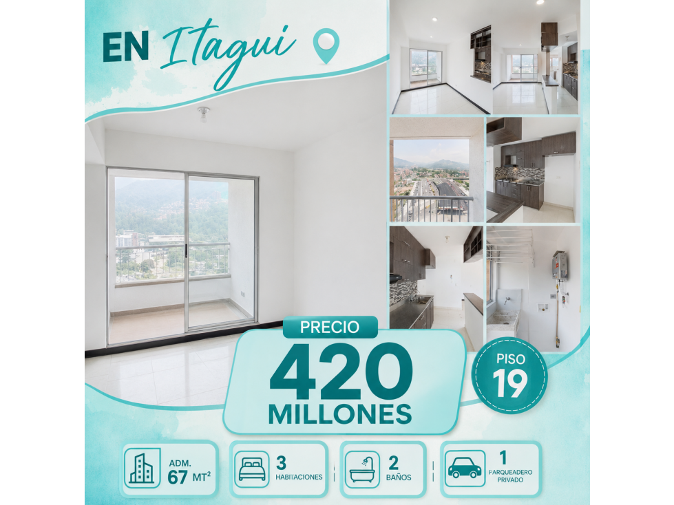 Vendo apartamento en Itagui