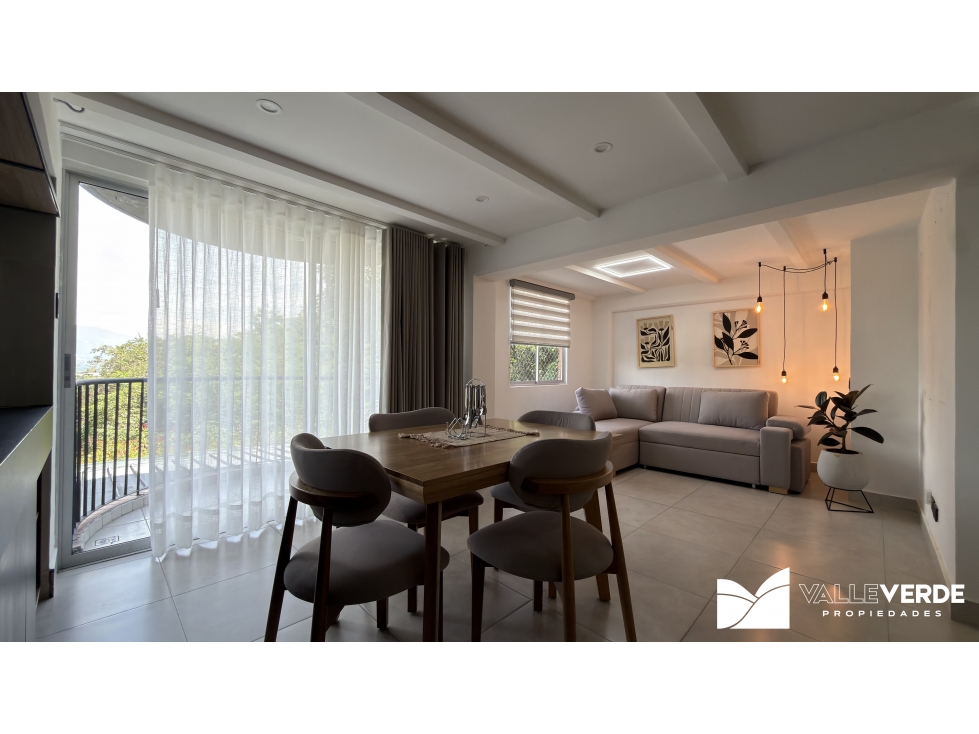 Apartamento en renta en El Poblado, Sector la Visitación