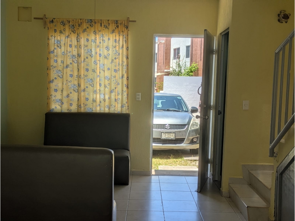 CASA AMUEBLADA EN RENTA EN JARDINES DEL SUR 1, CANCÚN | 2 RECÁMARAS - 3