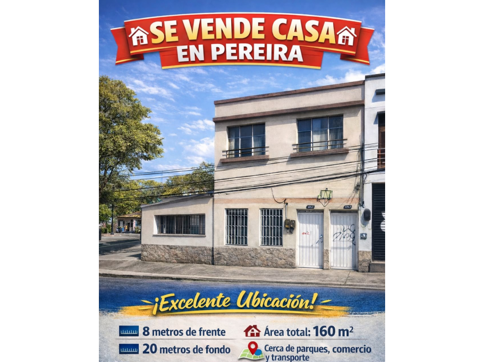 SE VENDE CASA GRANDE EN EL CENTRO DE PEREIRA — foto 2