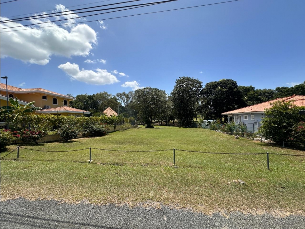 Terreno Frente a exclusiva cancha de golf USD115,000 Playa coronado — foto 2